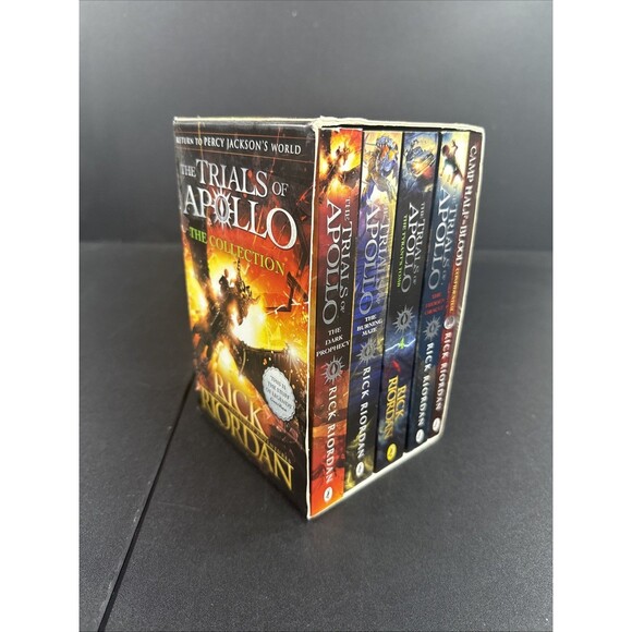 Trials Of Apollo Series Collection 5 Books Set Paperback Book - Picture 1 of 6